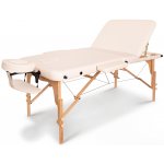 Fabulo USA Dřevěný masážní stůl Fabulo UNO Plus Set 186 x 71 cm 4 barvy Barva: krémová 186 x 71 cm 15,2 kg 6 barev – Zboží Dáma