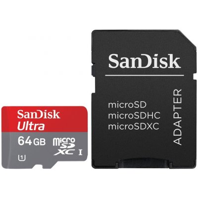 SanDisk SDXC UHS-I 64 GB 114810 – Hledejceny.cz