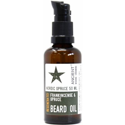 Ancient Wisdom olej na vousy severský smrk regeneruj! 50 ml – Hledejceny.cz