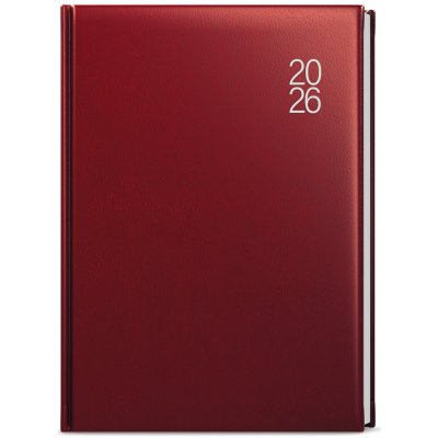 David Balacron A5 Denní 2026 bordó – Zboží Živě