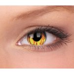 MaxVue Crazy čočky Flame Hot roční 2 čočky – Zboží Mobilmania