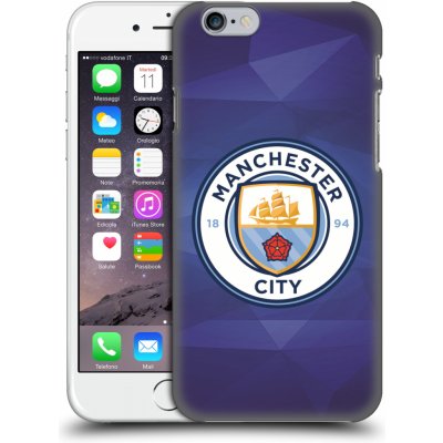 Pouzdro HEAD CASE Apple iPhone 6 Manchester City FC - Modré nové logo – Zboží Mobilmania