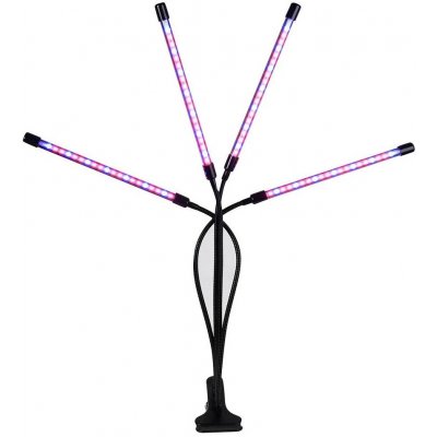 FILM-TECHNIKA LED světlo s klipem pro pěstování rostlin 4 hlavy – Zbozi.Blesk.cz