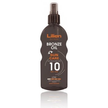 Lilien Sun Active Bronze voděodolný olej SPF10 200 ml