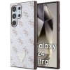 Pouzdro a kryt na mobilní telefon Samsung Guess PU Leather 4G Triangle Metal Logo Samsung Galaxy