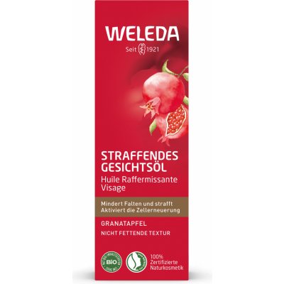 Weleda Granátové jablko Zpevňující pleťový olej 30 ml – Zboží Dáma