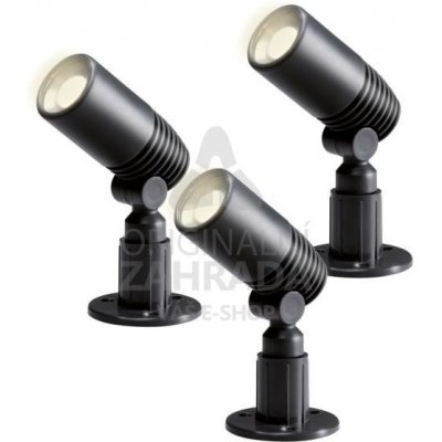 Zahradní led osvětlení Alder sada, 3 x 2 W, LED – Hledejceny.cz