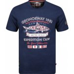 Geographical Norway tričko pánské J-SHARK men tmavě modrá – Hledejceny.cz