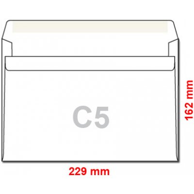 Harmanec-Kuvert spo. s.r.o. Obálky C5 162x229 mm samolepicí – Zboží Živě