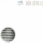 Knoflík kovový s pruhy – Zboží Dáma