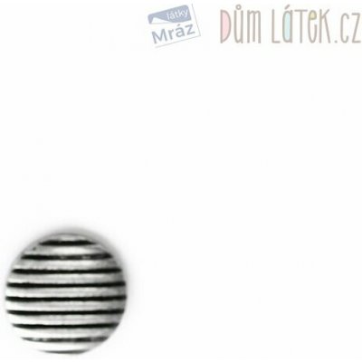 Knoflík kovový s pruhy – Zboží Dáma