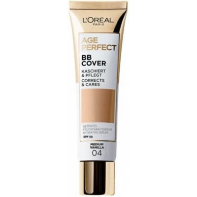 L'Oréal Paris Age Perfect BB Cover BB krém 04 Medium Vanilla 30 ml – Hledejceny.cz