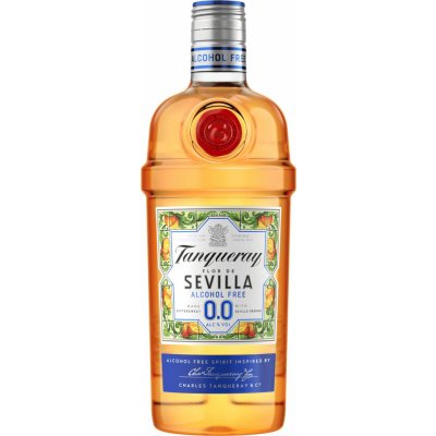 Tanqueray Flor de Sevilla Alkohol free 0% 0,7 l (holá láhev) – Zboží Dáma