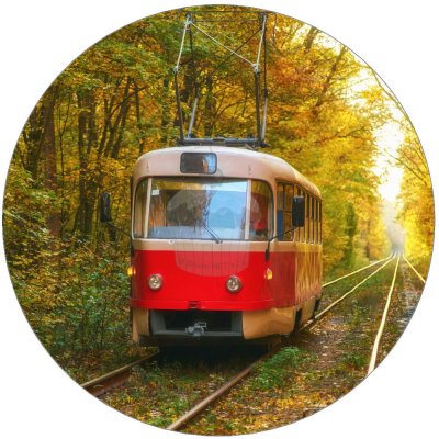 Jedlý papír "Tramvaj" A4 – Zboží Mobilmania