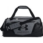 Under Armour Undeniable 5.0 Duffle SM 1369222-012 Pitch Gray Medium Heather / Black 40l – Zboží Dáma