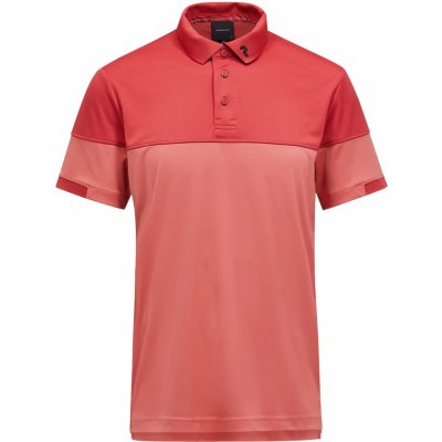 Peak Performance Player Block Polo panske Trek Pink/Softer Red – Zbozi.Blesk.cz