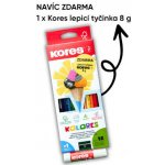 Kores Kolores 199340 pastelky trojhranné 12 barev + ořezávátko – Zboží Živě