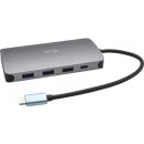 i-Tec USB-C Metal Nano Dock HDMI/VGA with LAN + Power Delivery 100 W C31NANODOCKVGAPD