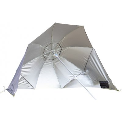 Slunečník Bo-Camp Beach parasol with sidewalls šedá – Hledejceny.cz