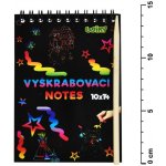Wiky Škrabací notes duhový 12 listů v sáčku – Sleviste.cz