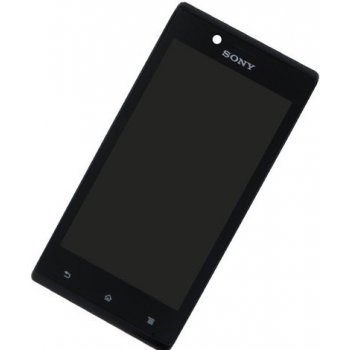 Kryt Sony Xperia J ST26i Přední černý
