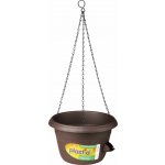 Nohel Garden Žardinka samozavlažovací SIESTA závěsná antracit 25x16 cm – Zboží Dáma