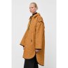 Dámský kabát Karl Lagerfeld KL Laser Quilted Jacket hnědý