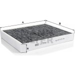 Filtr, vzduch v interiéru MANN-FILTER CUK 24 003 – Hledejceny.cz
