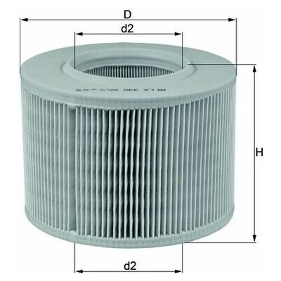 MAHLE ORIGINAL Vzduchový filtr LX330 – Hledejceny.cz