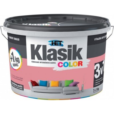 HET Klasik COLOR 04808 Červený cihlový 4kg