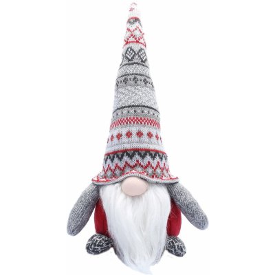Vánoční skřítek šedý YX065 35 cm – Hledejceny.cz