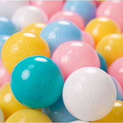 Divio Barevné plastové míčky 6 cm vzor 065 100 ks – Zboží Mobilmania
