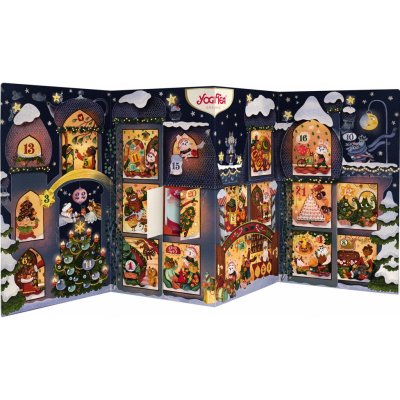 Yogi Tea Bio vánoční adventní kalendář 45,9 g – Zboží Dáma