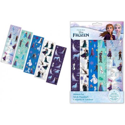 EUROSWAN Samolepky Frozen sada 5 archů – Sleviste.cz