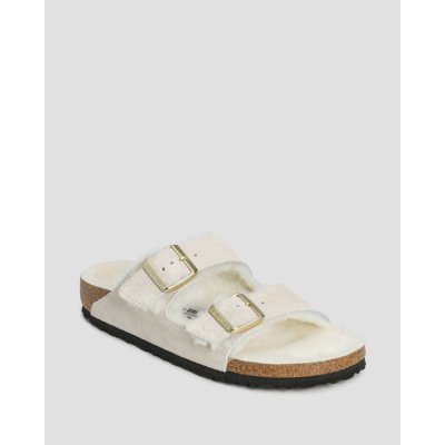 Birkenstock Arizona Shearling Leve 1026193 bílá – Zboží Mobilmania