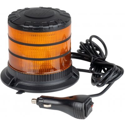 Amio LED magnetický maják 12/24V, 24 LED, oranžový, do těžkého provozu | W30M | Zboží Auto