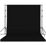 FILM-TECHNIKA Fotografické plátno z Dacronu 1,5x3m (černé) YR23m – Zboží Živě
