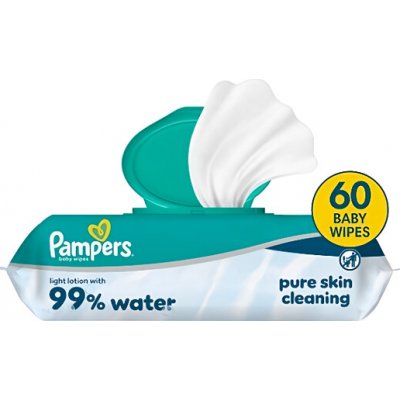 Pampers wipes Aqua zero plast 60 ks – Hledejceny.cz