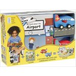 My Little Book about AirplanesBook, Wooden Toy & 16-piece Puzzle – Zboží Živě