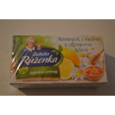 Babička Růženka Heřmánek s medem a citrónem 20 x 2 g – Zbozi.Blesk.cz