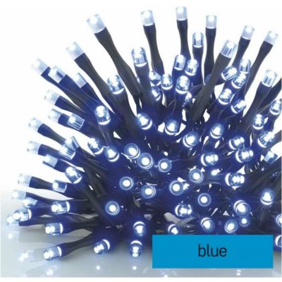 Emos D1AB01 100 LED Standard 10 m venkovní i vnitřní modrá časovač – Hledejceny.cz