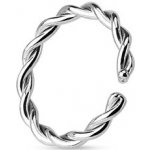 Šperky4U piercing do nosu ucha kruh N01061-0808 – Zboží Dáma