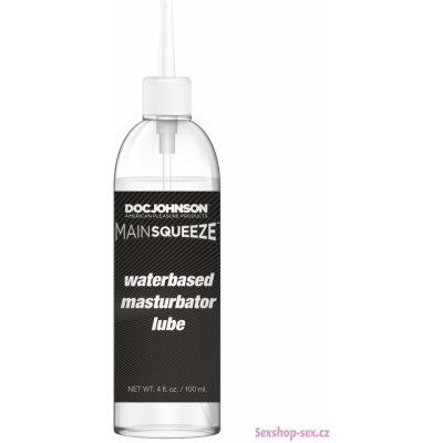 Doc Johnson Mainsqueeze Waterbased Masturbator Lube 100 ml – Zboží Mobilmania