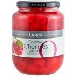 Opies Koktejlové třešně červené se stopkou 950 g – Zboží Dáma