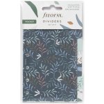 Filofax Botanical rozdělovače do diáře A7 6 ks – Zboží Živě