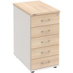 Hobis K 35 C P 5 zásuvek podél 60 cm akát bílá – Hledejceny.cz