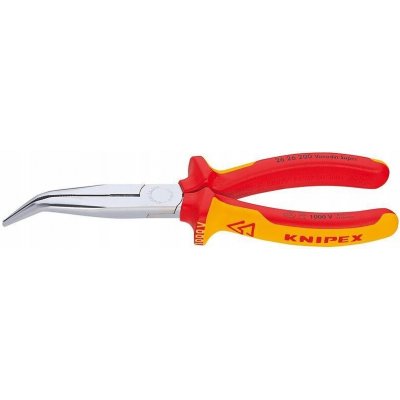 KNIPEX 2626200.09 půlkulaté kleště zahnuté chrom – Sleviste.cz