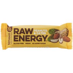 Bombus raw energy arašídy a datle 50 g