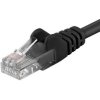 síťový kabel PremiumCord 8592220005627 UTP, patch, cat.6, 0,5m, černý
