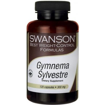 Swanson Gurmar Gymnema Sylvestre Extract 300 mg 120 kapslí – Zboží Mobilmania